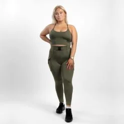 GAVELO Cargo Top, Military Green, Medium -Sport & Fitness Shop GO BRA 261r 3