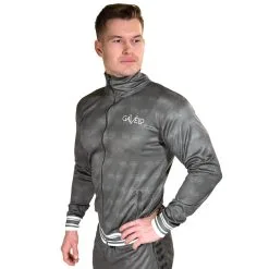 Gavelo Track Jacket, Carbon Grey, Large -Sport & Fitness Shop GO JK 102r 3
