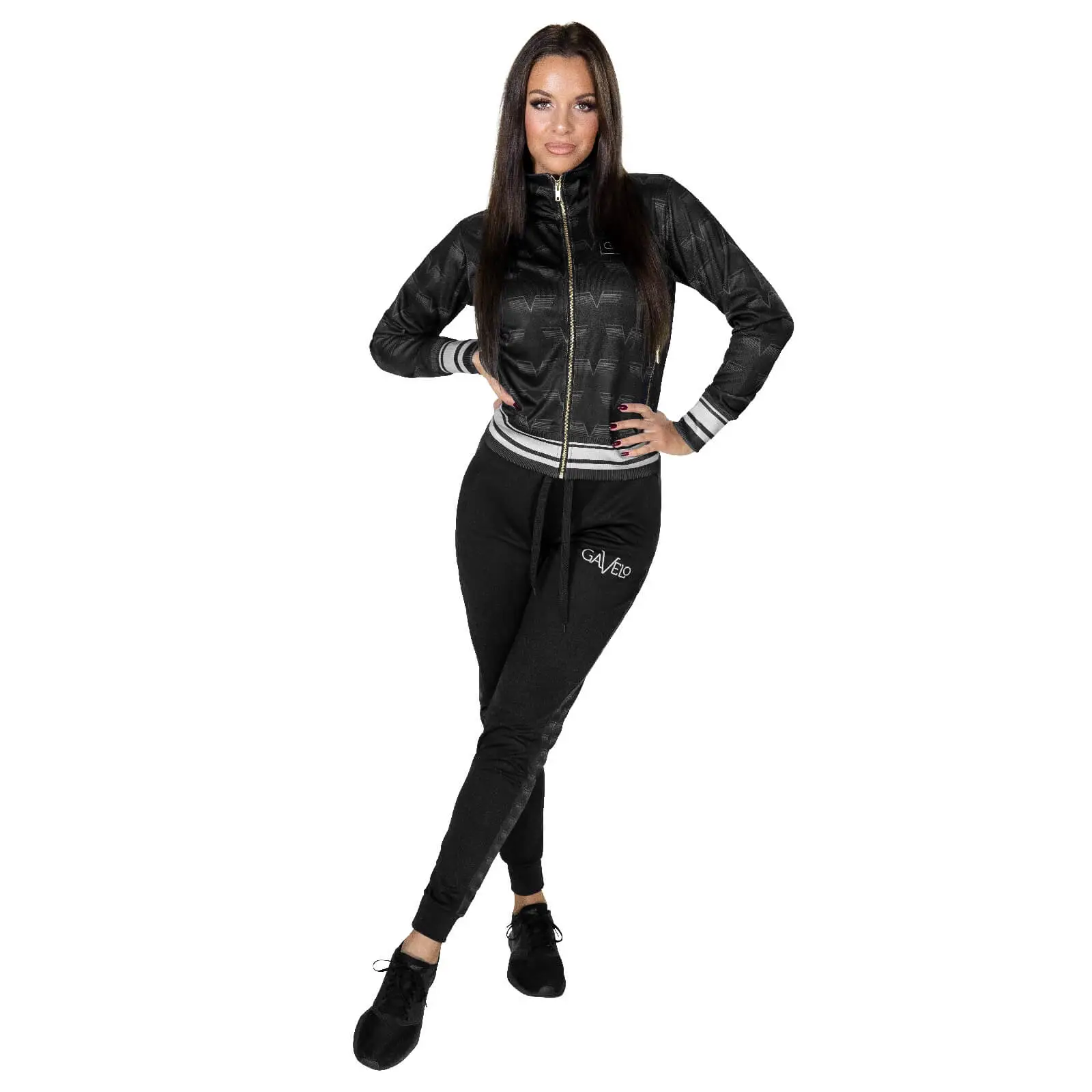 GAVELO Track Jacket Classic, Black, Small 5 GAVELO Track Jacket Classic, Black, Small - Bilde 3