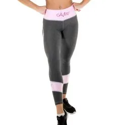 Gavelo Raspberry Swirl Tights, Pink/dark Grey, Small