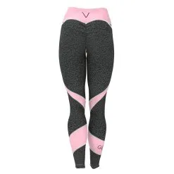 Gavelo Raspberry Swirl Tights, Pink/dark Grey, Small -Sport & Fitness Shop GO PNT 123r 13