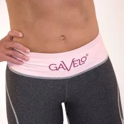 Gavelo Raspberry Swirl Tights, Pink/dark Grey, Small -Sport & Fitness Shop GO PNT 123r 4
