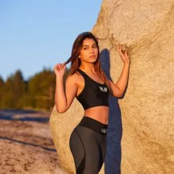 GAVELO Blackberry Swirl Tights, Black/grey, Xxsmall -Sport & Fitness Shop GO PNT 131r 10