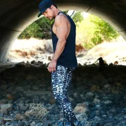 Gavelo Marvellizzard Tights, Black/white, Small -Sport & Fitness Shop GO PNT 154r 3