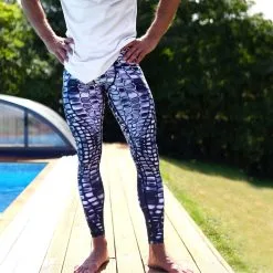 Gavelo Marvellizzard Tights, Black/white, Small -Sport & Fitness Shop GO PNT 154r 6