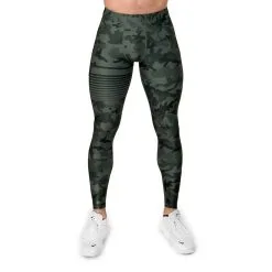 Gavelo Sniper Compression Tights, Camo Green, Large