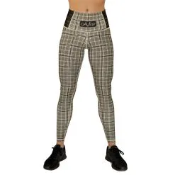 Gavelo GLNCHCK III Tights, Black/beige, Large