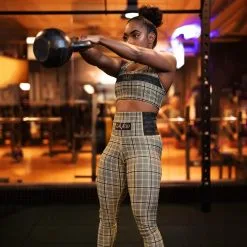 Gavelo GLNCHCK III Tights, Black/beige, Large -Sport & Fitness Shop GO PNT 905r 9