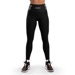 GAVELO Iconic Compression Leggings, Black/white, Medium