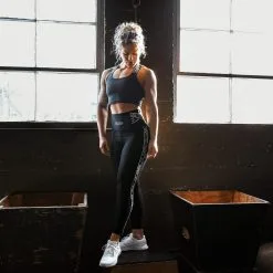 GAVELO Iconic Compression Leggings, Black/white, Medium -Sport & Fitness Shop GO PNT 928r 10