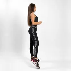 GAVELO Iconic Compression Leggings, Black/white, Medium -Sport & Fitness Shop GO PNT 928r 4