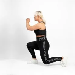 GAVELO Iconic Compression Leggings, Black/white, Medium -Sport & Fitness Shop GO PNT 928r 5