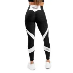 GAVELO Black & White Swirl Tights, Black/white, Small -Sport & Fitness Shop GO PNT 931r 2