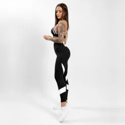 GAVELO Black & White Swirl Tights, Black/white, Small -Sport & Fitness Shop GO PNT 931r 4