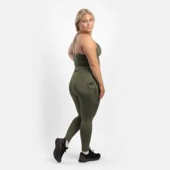 GAVELO Cargo Tights, Military Green, Small -Sport & Fitness Shop GO PNT 944r 6