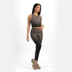 GAVELO GLNCHCK 5 Compression Tights, Brown/black, Large -Sport & Fitness Shop GO PNT 970r 10