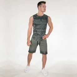 Gavelo Sniper Sleeveless Tee, Green, Small -Sport & Fitness Shop GO TANK 044r 6