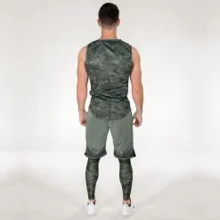 Gavelo Sniper Sleeveless Tee, Green, Small -Sport & Fitness Shop GO TANK 044r 7