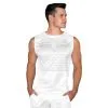 Gavelo Sniper Sleeveless Tee, White, Medium -Sport & Fitness Shop GO TANK 045r 1