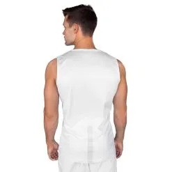 Gavelo Sniper Sleeveless Tee, White, Medium -Sport & Fitness Shop GO TANK 045r 2