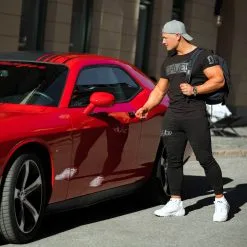 GAVELO Sports Tee, Space Black, Medium 11 GAVELO Sports Tee, Space Black, Medium -Sport & Fitness Shop GO TS 054r 5