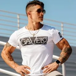 GAVELO Sports Tee, White, Xlarge -Sport & Fitness Shop GO TS 067r 4
