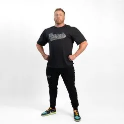 GAVELO El Segundo Oversize Tee, Black, Large -Sport & Fitness Shop GO TS 069r 3