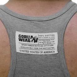 Gorilla Wear Men Classic Tank Top, Grey, Small -Sport & Fitness Shop GW 90104 800r 4