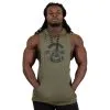 Gorilla Wear Lawrence Hooded Tank Top, Army Green, Xxxlarge -Sport & Fitness Shop GW 90121 400r 1