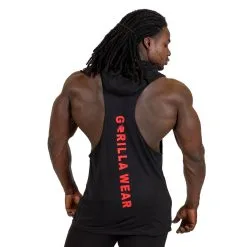 Gorilla Wear Lawrence Hooded Tank Top, Black, Small -Sport & Fitness Shop GW 90121 900r 2