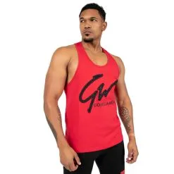 Gorilla Wear Men Evansville Tank Top, Red, Large