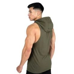 Gorilla Wear Men Rogers Hooded Tank Top, Army Green, Xxxlarge 7 Gorilla Wear Men Rogers Hooded Tank Top, Army Green, Xxxlarge -Sport & Fitness Shop GW 90127 400r 2