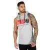 Gorilla Wear Men Rogers Hooded Tank Top, Grey Melange, Xxxlarge -Sport & Fitness Shop GW 90127 800r 1