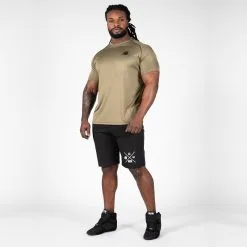 Gorilla Wear Men Performance Tee, Army Green, Medium -Sport & Fitness Shop GW 90515 409r 4