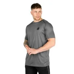 Gorilla Wear Men Performance Tee, Grey, Medium