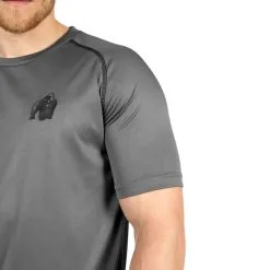 Gorilla Wear Men Performance Tee, Grey, Medium -Sport & Fitness Shop GW 90515 800r 3