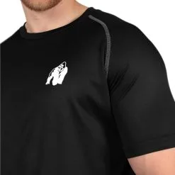Gorilla Wear Men Performance Tee, Black/grey, Small -Sport & Fitness Shop GW 90515 900r 3