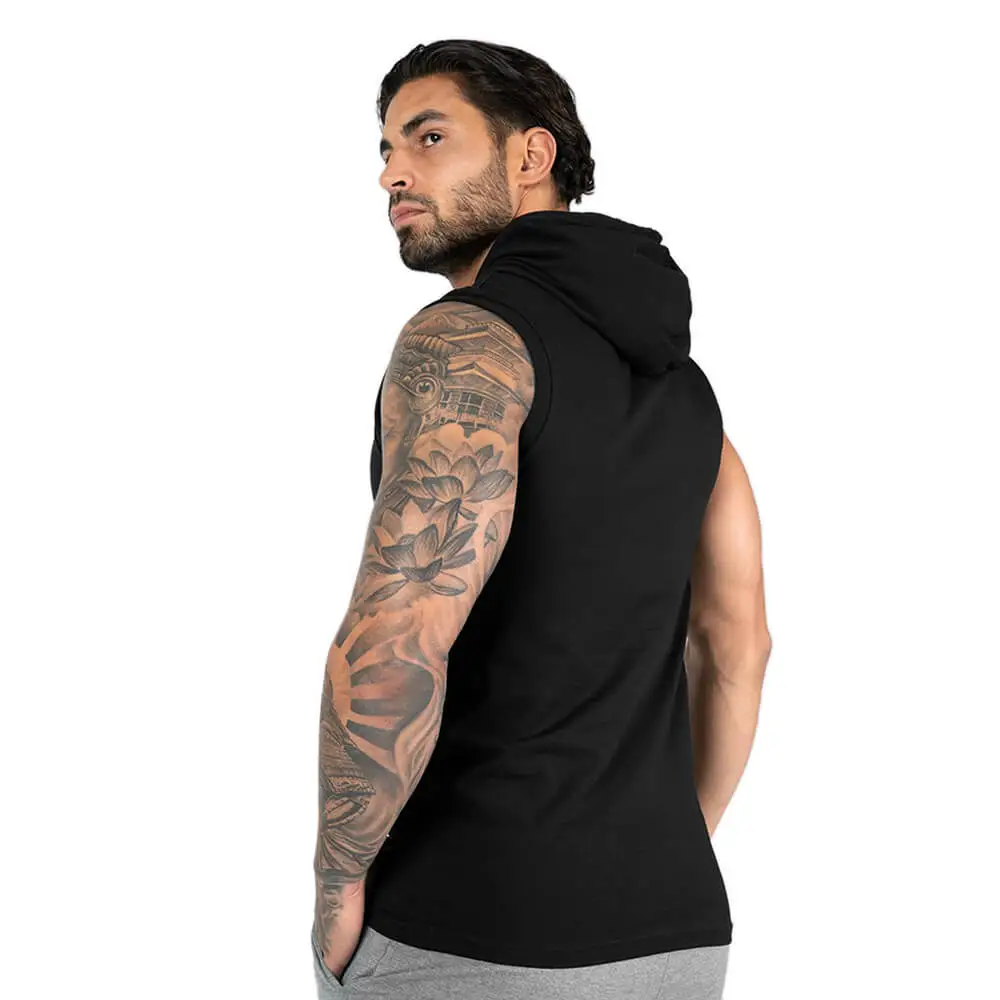 Gorilla Wear Men Melbourne S/L Hooded T-Shirt, Black, Small 4 Gorilla Wear Men Melbourne S/L Hooded T-Shirt, Black, Small - Bilde 2