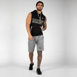 Gorilla Wear Men Melbourne S/L Hooded T-Shirt, Black, Small 7 Gorilla Wear Men Melbourne S/L Hooded T-Shirt, Black, Small -Sport & Fitness Shop GW 90516 900r 3