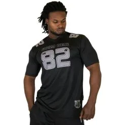 Gorilla Wear Men Fresno Tee, Black/grey, Medium