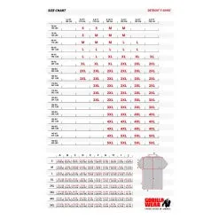 Gorilla Wear Detroit T-Shirt, Black, Small -Sport & Fitness Shop GW 90529 900r 8