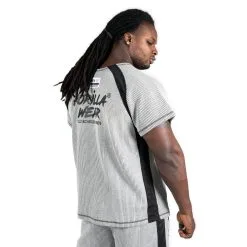 Gorilla Wear Men Augustine Old School Work Out Top, Grey, Small/medium -Sport & Fitness Shop GW 90541 800r 2