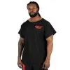 Gorilla Wear Men Augustine Old School Work Out Top, Black/red, Small/medium -Sport & Fitness Shop GW 90541 905r 1