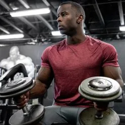 Gorilla Wear Men Taos T-Shirt, Burgundy Red, Small 7 Gorilla Wear Men Taos T-Shirt, Burgundy Red, Small -Sport & Fitness Shop GW 90547 500r 3