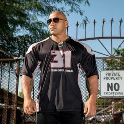 Gorilla Wear Men Athlete T-Shirt 2.0 (Gorilla Wear), Black/white, Medium -Sport & Fitness Shop GW 90548 901r 6