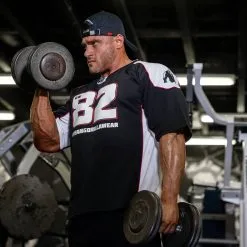 Gorilla Wear Men Athlete T-Shirt 2.0 (Gorilla Wear), Black/white, Medium -Sport & Fitness Shop GW 90548 901r 7