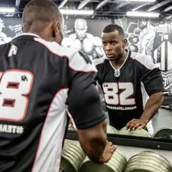 Gorilla Wear Men Athlete T-Shirt 2.0 (Gorilla Wear), Black/white, Medium -Sport & Fitness Shop GW 90548 901r 8