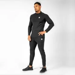 Gorilla Wear Men Gorilla Wear Hamilton Hybrid Long Sleeve, Black, Small -Sport & Fitness Shop GW 90606 900r 4