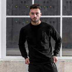 Gorilla Wear Men Gorilla Wear Newark Sweater, Black, Medium -Sport & Fitness Shop GW 90717 900r 4