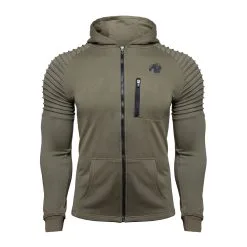 Gorilla Wear Men Delta Hoodie, Army Green, Medium -Sport & Fitness Shop GW 90814 409r 5